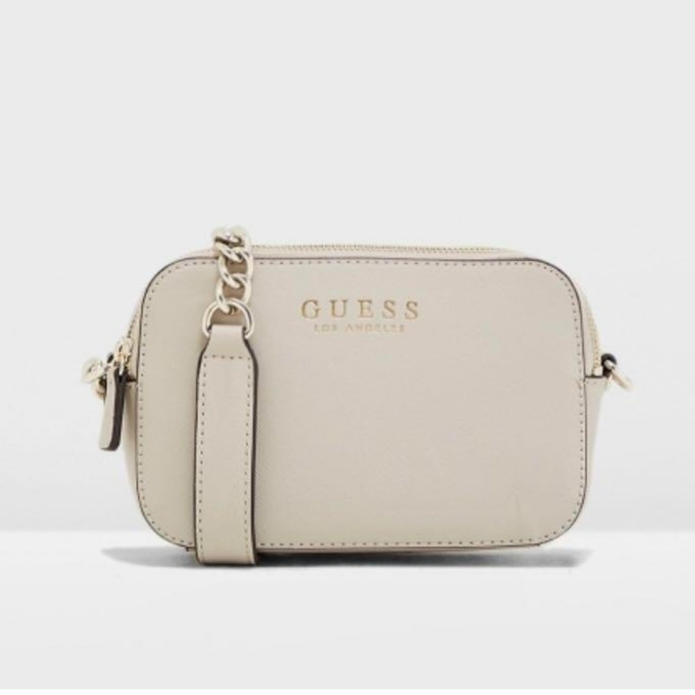 GUESS Cream Crossbody Bag